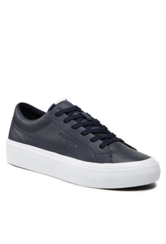 Tommy Hilfiger Prep Vulc Leather FM0FM04171 Тъмносин