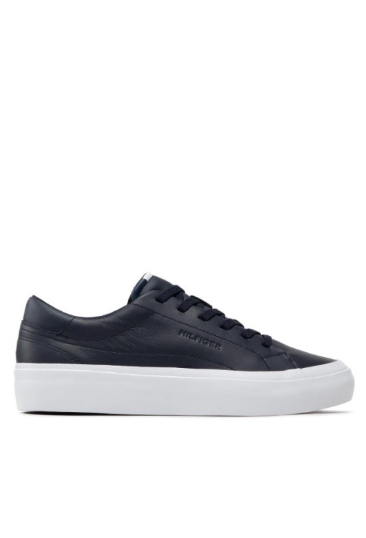 Tommy Hilfiger Prep Vulc Leather FM0FM04171 Тъмносин