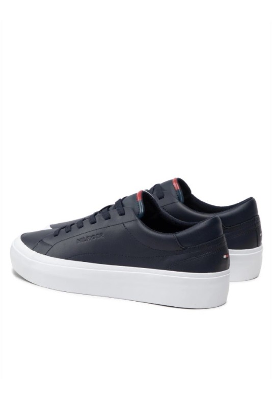 Tommy Hilfiger Prep Vulc Leather FM0FM04171 Тъмносин