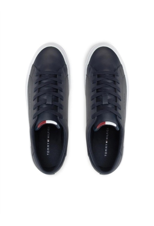 Tommy Hilfiger Prep Vulc Leather FM0FM04171 Тъмносин