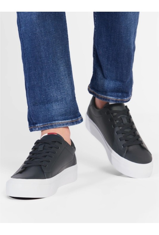 Tommy Hilfiger Prep Vulc Leather FM0FM04171 Тъмносин